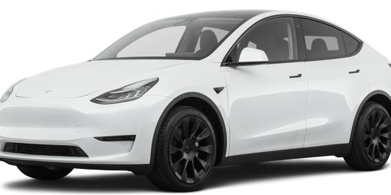 TESLA MODEL Y 2021 5YJYGDEE9MF248524 image